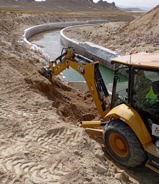 Proyecto de reparación de soporte posterior de muro en Arequipa